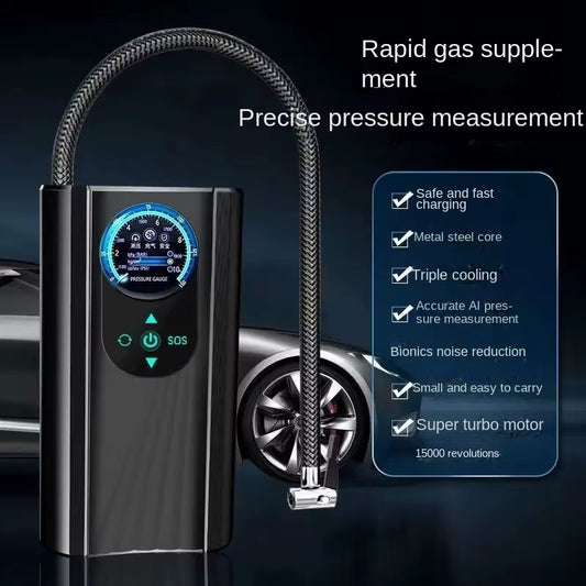 Car Special Car Air Pump Wired Cigarette Lighter Power Plug-In Pump Electric Vehicle Tire Pump